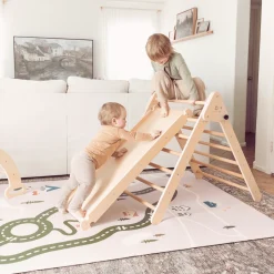 Tiny Land® Double-Sided Baby Playmat Forest Track Wonder