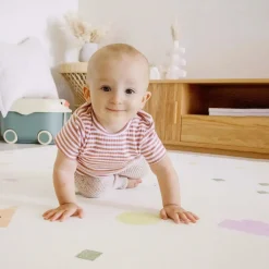 Tiny Land® Double-Sided Baby Playmat Smiley Quest