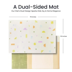 Tiny Land® Double-Sided Baby Playmat Smiley Quest