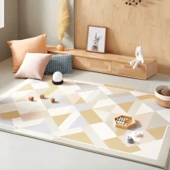 Tiny Land® Double-Sided Baby Playmat Urban Zoo Adventure