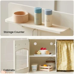 Tiny Land® Honey Kitchenette - Little Chef's First Kitchen