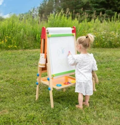 Tiny Land® 3-in-1 Art Easel & Paper Roll Set