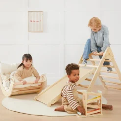 Tiny Land® 7-in-1 Montessori Climbing Set with Play Pad