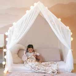Tiny Land® Large Space Play House with Star Lights