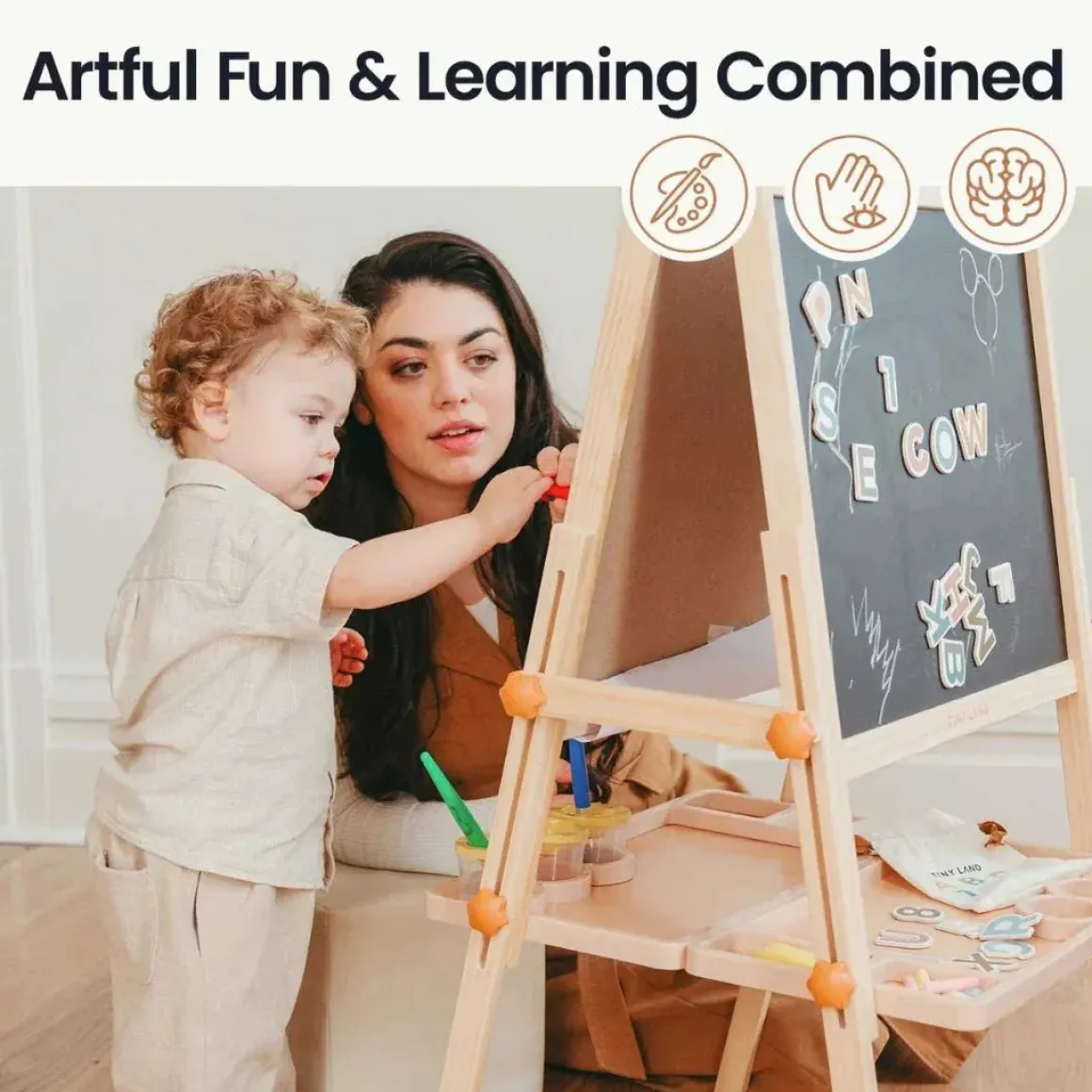 Tiny Land® Magnitales Easel for Kids