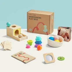Tiny Land® Montessori Toys Set for Newborns (7-9 month)