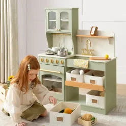 Tiny Land® Serenity Play Kitchen - Sage Green