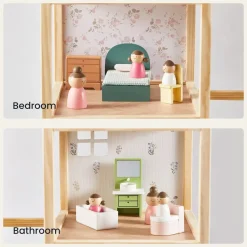 Tiny Land® Sweetwood Evergreen Dollhouse without Dolls
