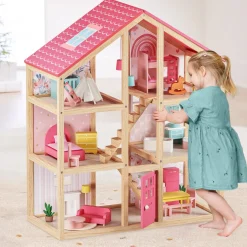Tiny Land® Sweetwood Love Dollhouse without Dolls