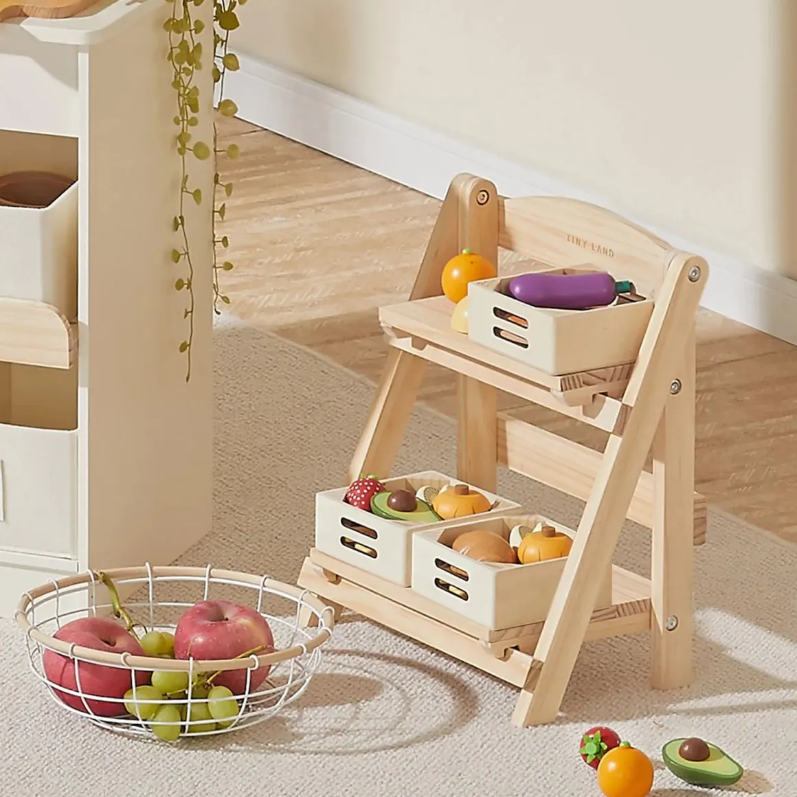 Tiny Land® Versatile Wooden Rack