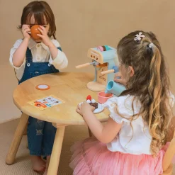 Tiny Land® Wooden Kids Play Coffee Maker Set