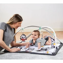 Tiny Love Magical Tales Black & White Gymini Activity Play Mat With Book