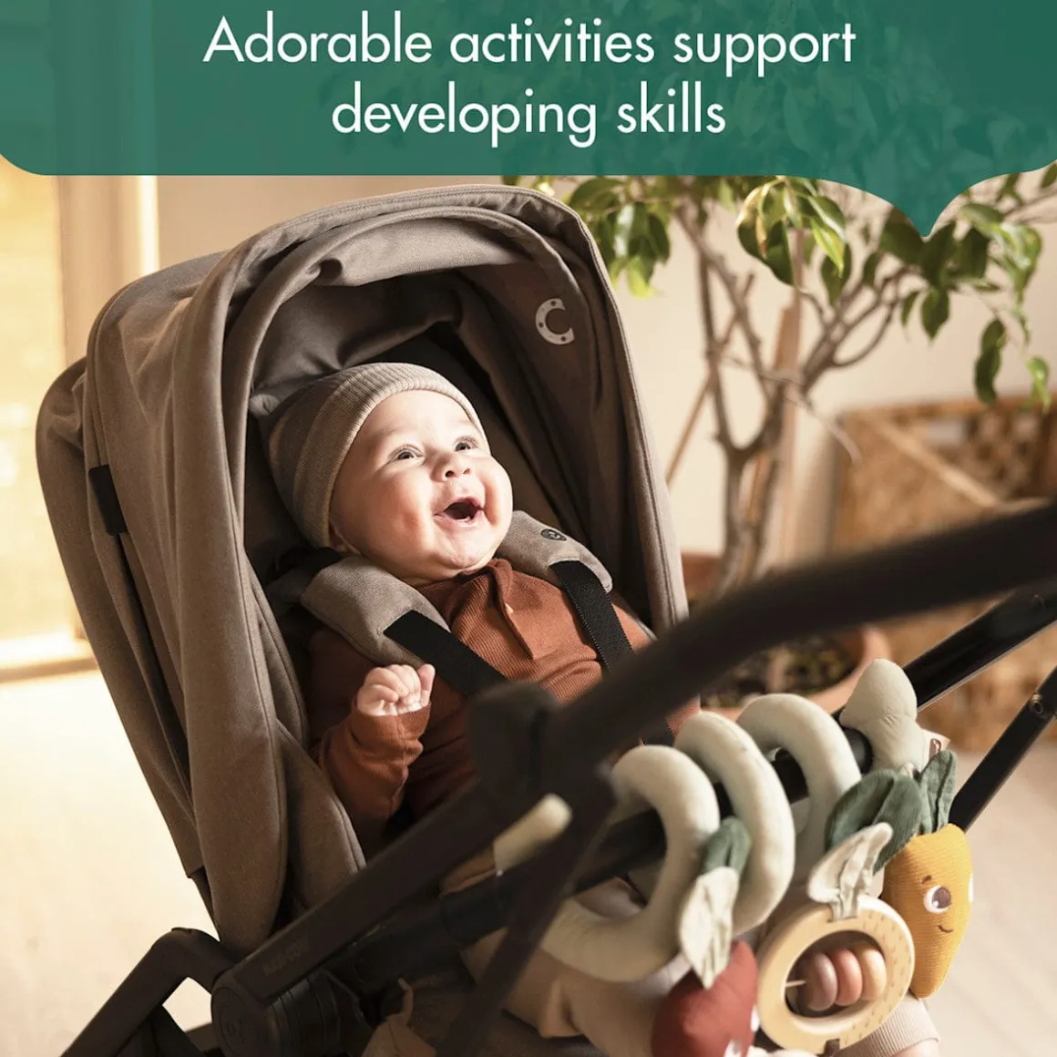 Tiny Love Soft Stroller Arch - Garden of Adventure Collection