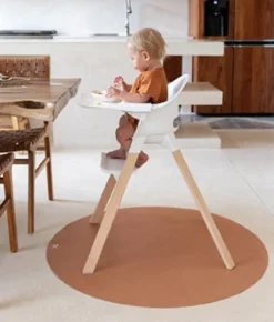 Toddlekind Highchair Splat Mat - Naturals - Camel
