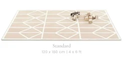Toddlekind Printed Foam Puzzle Playmat - Nordic - Clay