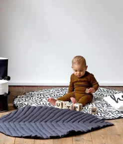 Toddlekind Quilted Cotton Reversible Playmat - Anchor