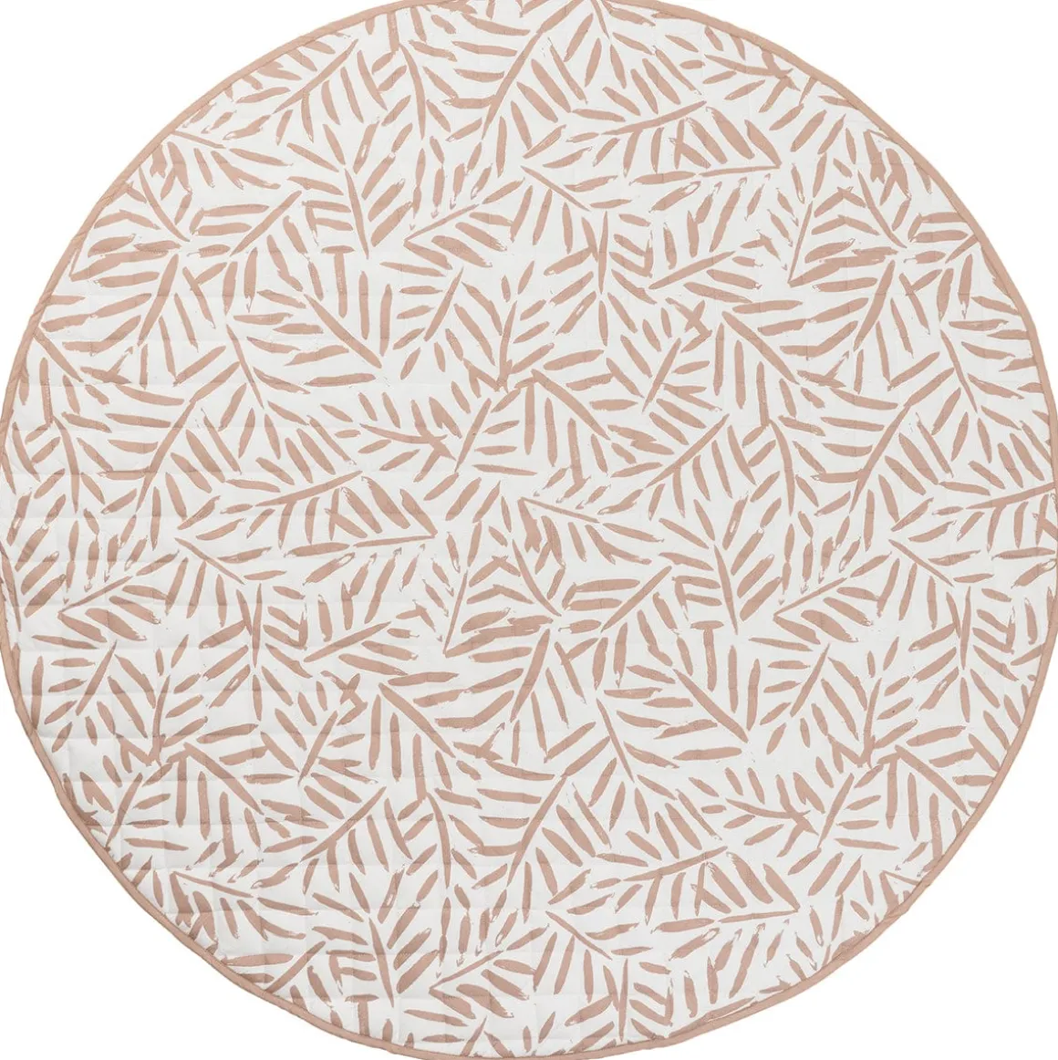 Toddlekind Quilted Cotton Reversible Playmat - Sea Shell