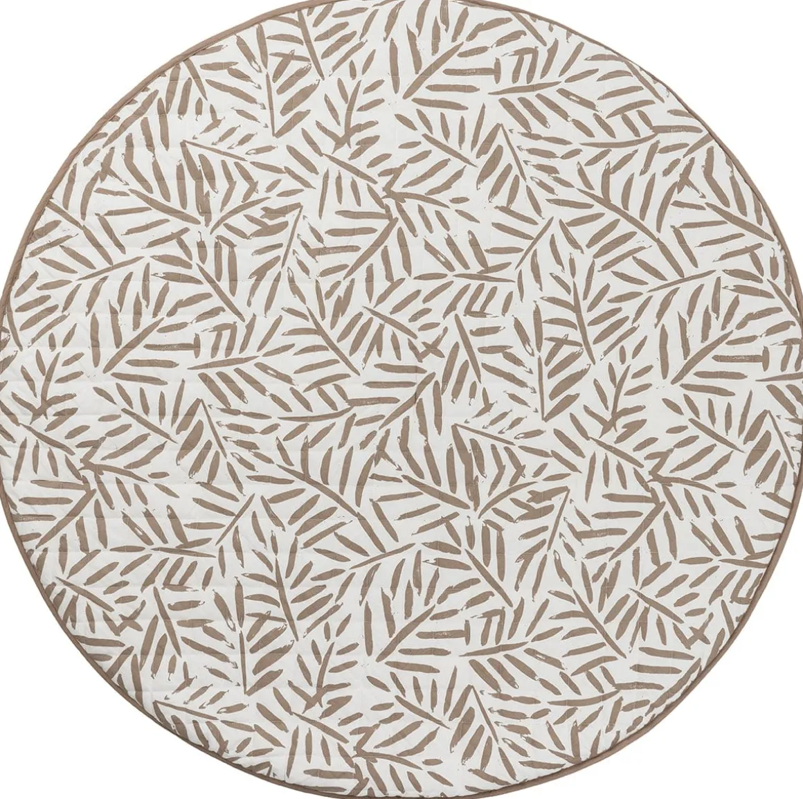 Toddlekind Quilted Cotton Reversible Playmat - Tan