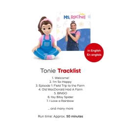 Tonies Toniebox 2 Starter Set - Ms. Rachel (Sky Blue)
