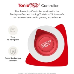 Tonies Tonieplay Controller - Sunset Red