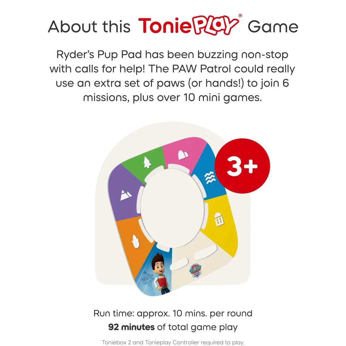Tonies Tonieplay Game - Paw Patrol: Adventure Bay Rescue Heroes