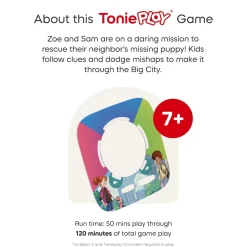 Tonies Tonieplay Interactive Story - Mystery Mavericks: Rescue Poochie!