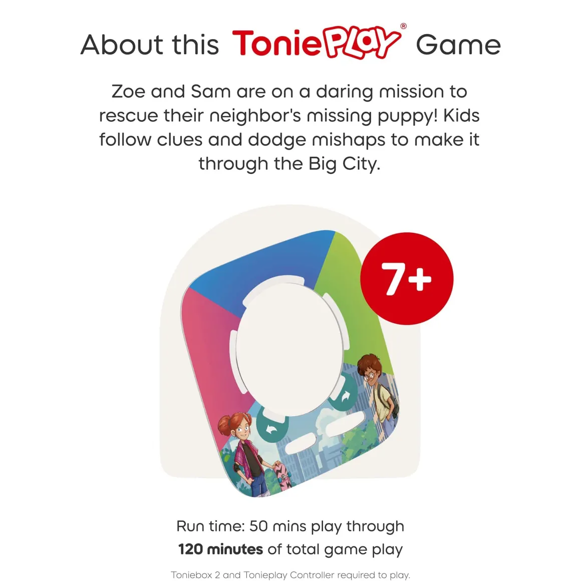 Tonies Tonieplay Interactive Story - Mystery Mavericks: Rescue Poochie!