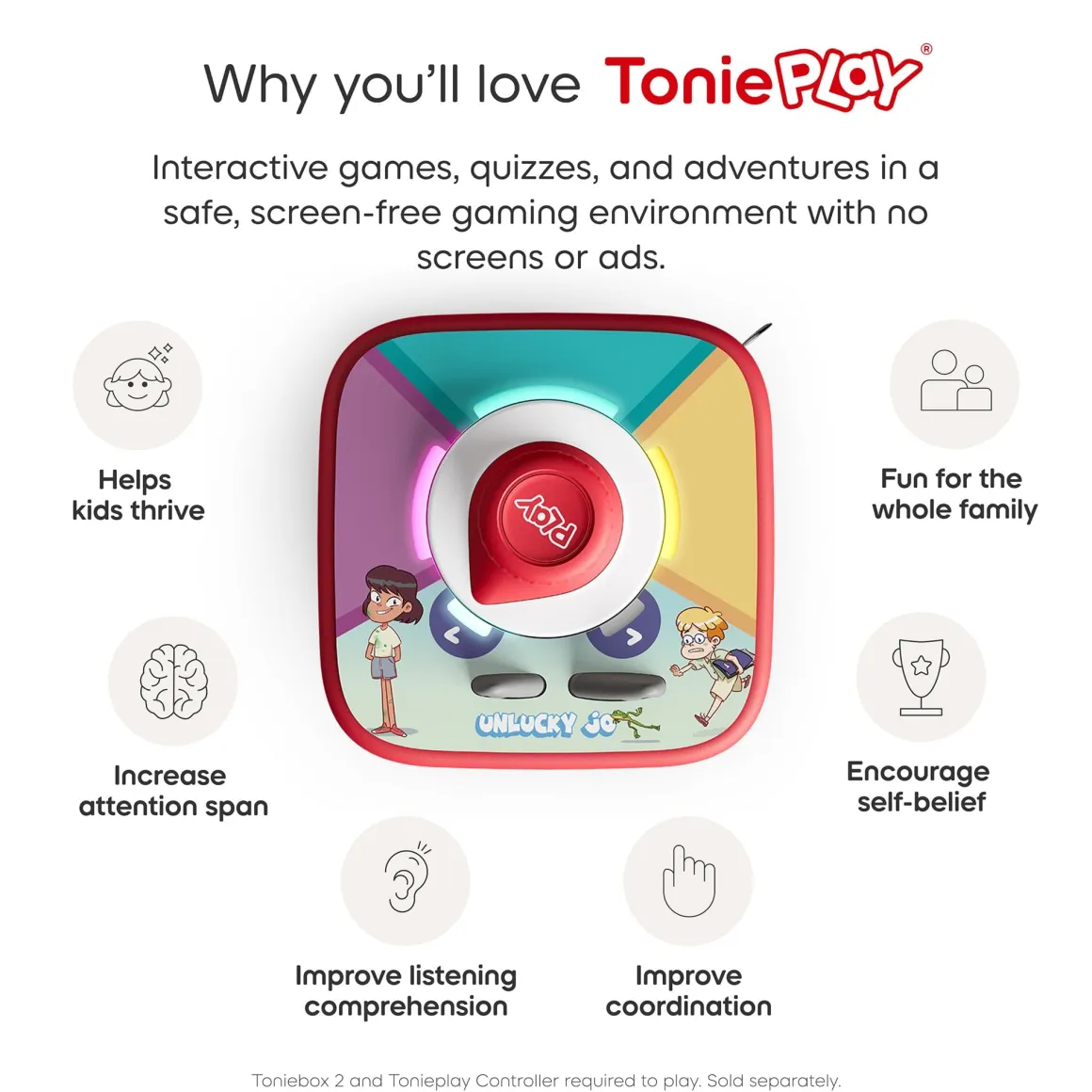 Tonies Tonieplay Interactive Story - Unlucky Jo: A Fun Day of Chaos