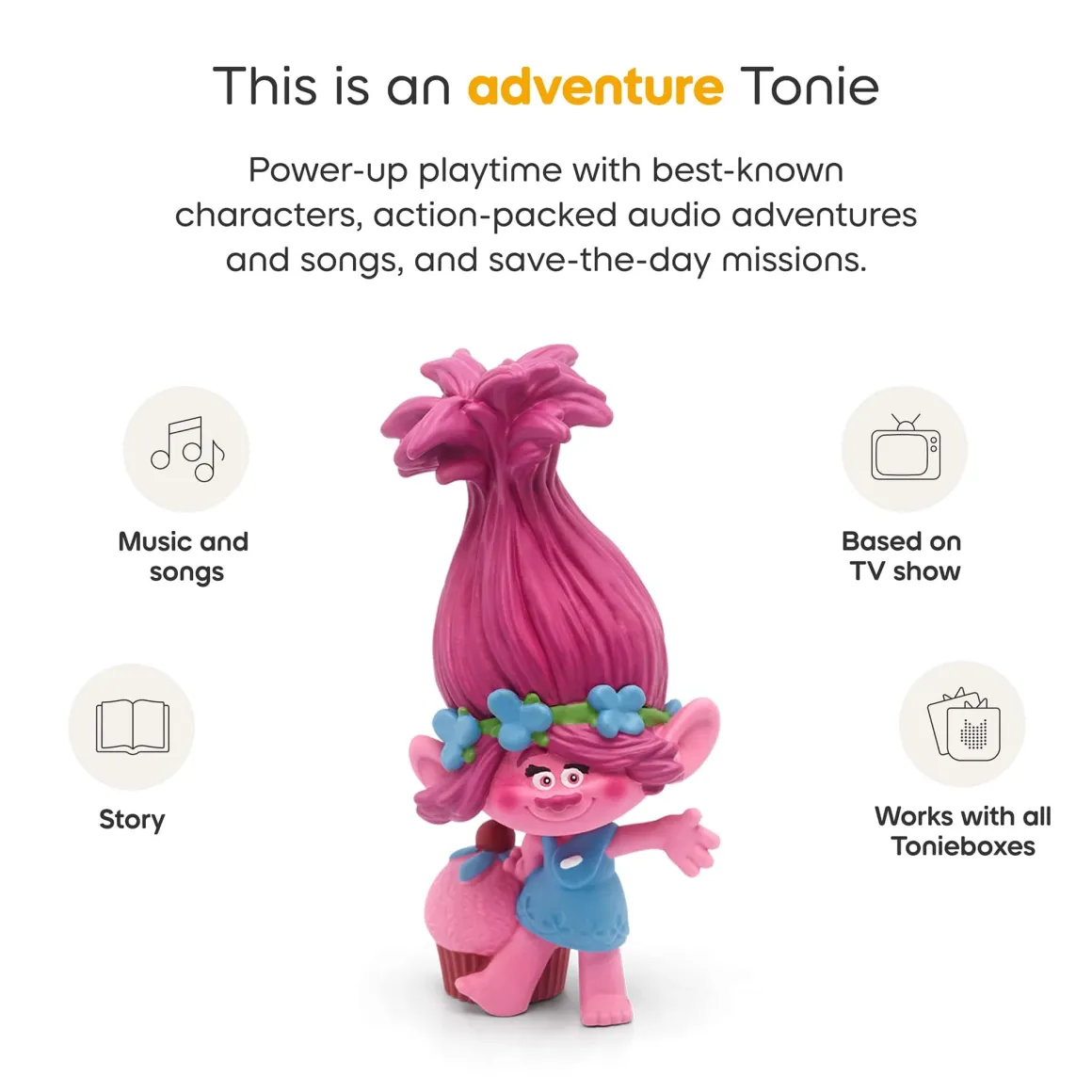 Tonies Trolls: Poppy Audio Character (3y+)