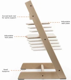 Tripp Trapp Chair + Newborn Set (One Box) - Natural