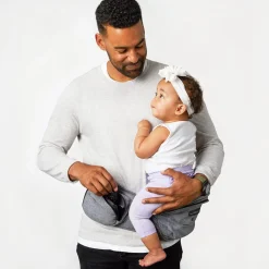 Tushbaby Hip Seat Carrier - Grey