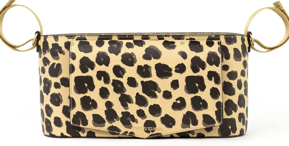 TWELVElittle Peek-A-Boo Stroller Caddy - Leopard Print