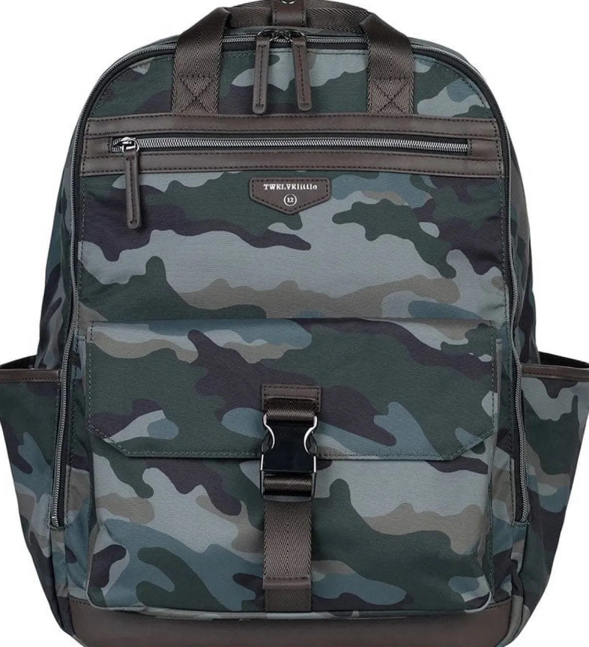TWELVElittle Unisex Courage Backpack Diaper Bag 2.0 - Camo Print