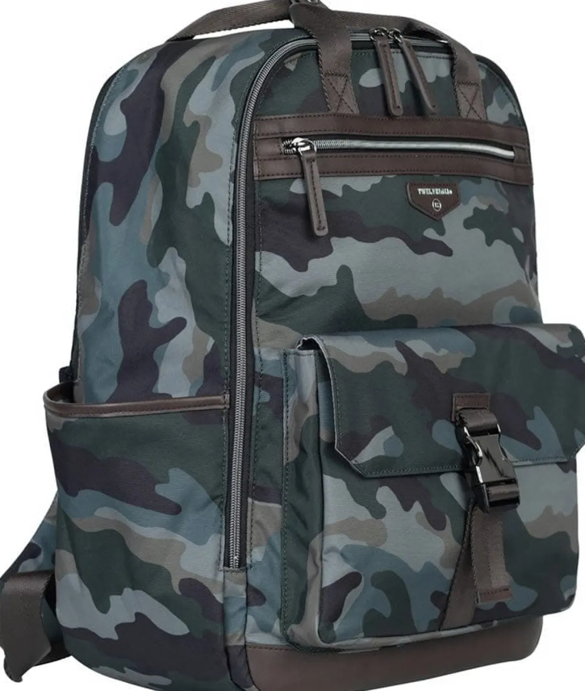 TWELVElittle Unisex Courage Backpack Diaper Bag 2.0 - Camo Print