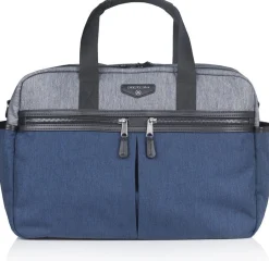 TWELVElittle Unisex Courage Satchel - Grey/Navy
