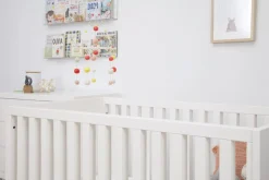 Ubabub Nifty Timber 3-In-1 Crib - Warm White Finish