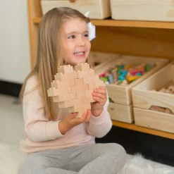Ukidz Eco-bricks Plus+ Natural 20pcs