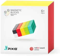 Ukidz PIXIO-50 Magnetic Blocks in 6 Colors