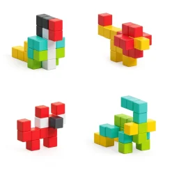 Ukidz PIXIO-50 Magnetic Blocks in 6 Colors