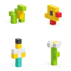 Ukidz PIXIO-50 Magnetic Blocks in 6 Colors