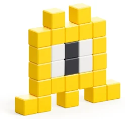 Ukidz PIXIO Mini Monster Helix - 27 Magnetic Blocks in 3 Colors