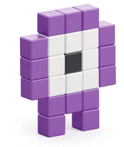 Ukidz PIXIO Mini Monster Iz - 23 Magnetic Blocks in 3 Colors