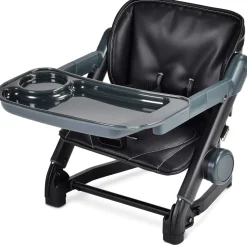 Unilove Feed Me 3-in-1 Dining Booster Chair - Bubble Black