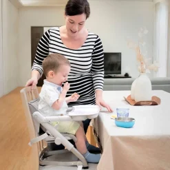 Unilove Feed Me 3-in-1 Dining Booster Chair - Bubble Black