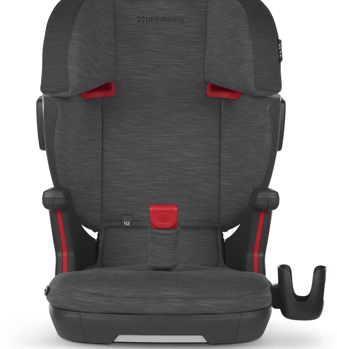 UPPAbaby Alta V2 Belt Positioning Booster Car Seat - Greyson (Charcoal Melange)