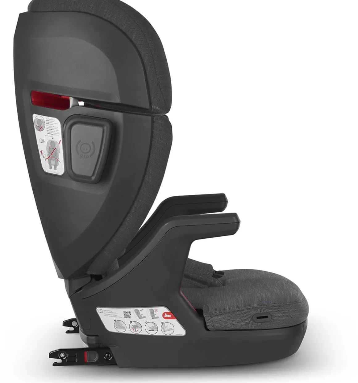UPPAbaby Alta V2 Belt Positioning Booster Car Seat - Greyson (Charcoal Melange)