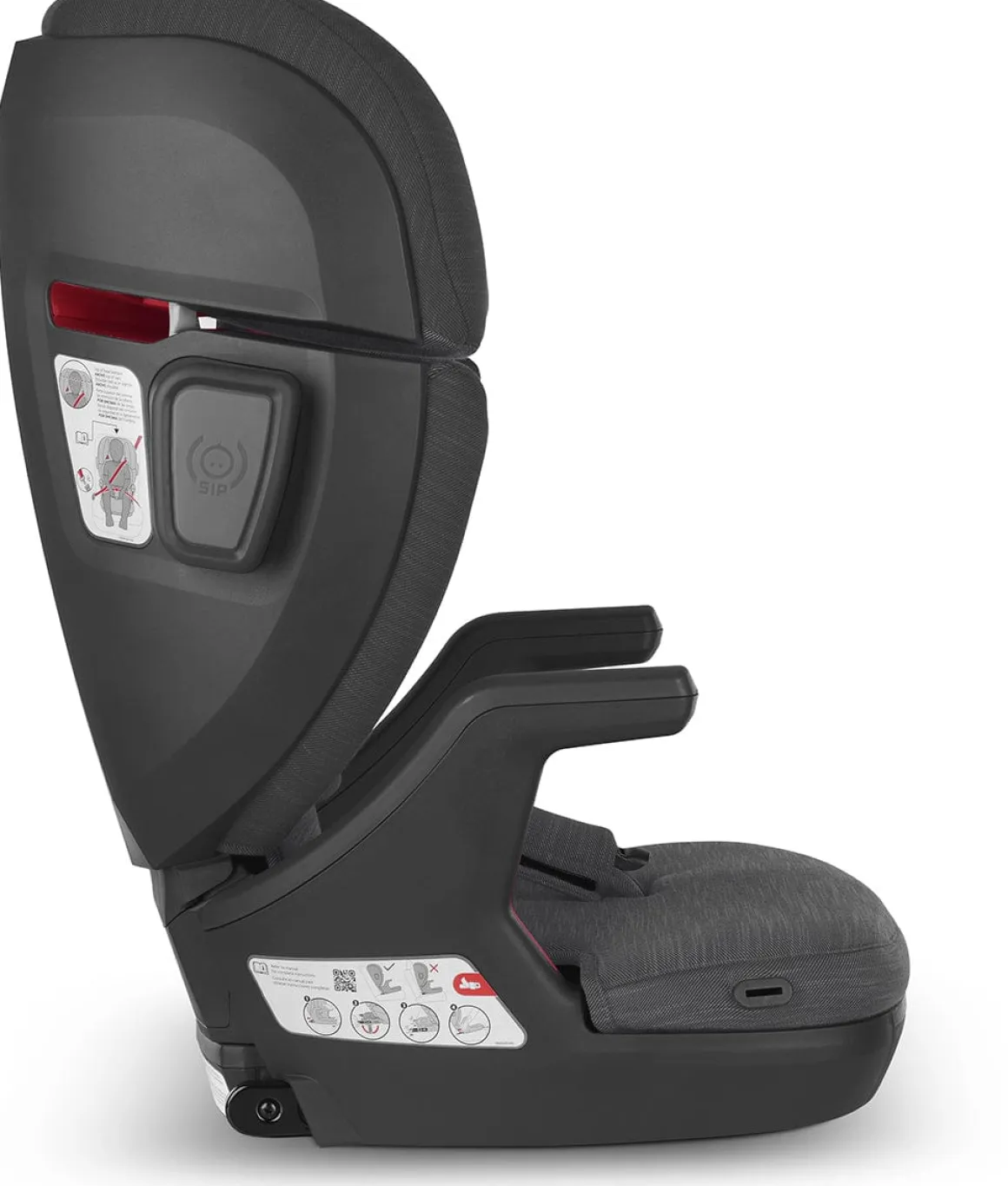 UPPAbaby Alta V2 Belt Positioning Booster Car Seat - Greyson (Charcoal Melange)