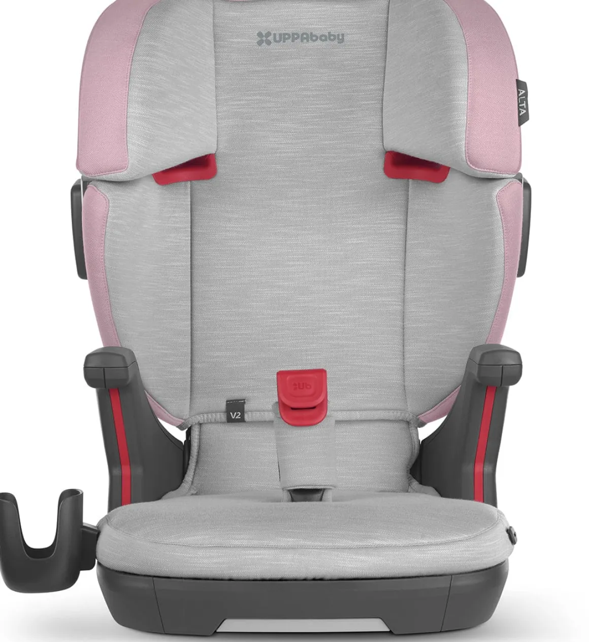 UPPAbaby Alta V2 Belt Positioning Booster Car Seat - Iris (Grey Melange / Lavender)