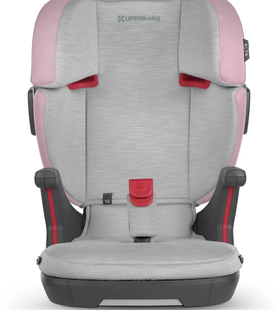 UPPAbaby Alta V2 Belt Positioning Booster Car Seat - Iris (Grey Melange / Lavender)