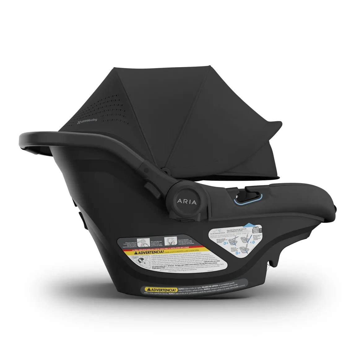UPPAbaby Aria V2 Lightweight Infant Car Seat - Jake (Charcoal)